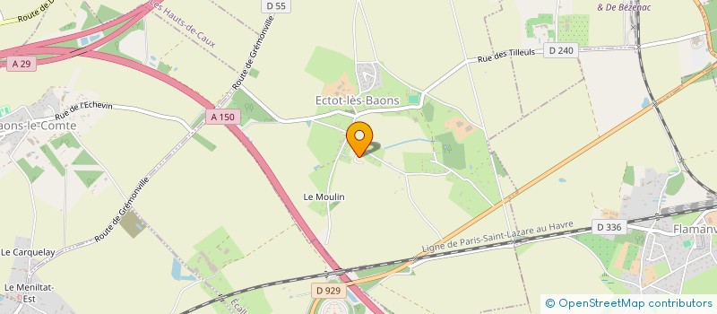 localisation de l'entreprise MONSIEUR DANIEL BEUZELIN  GREMONVILLE