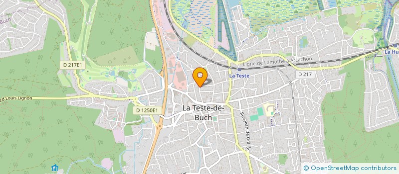 localisation de l'entreprise MONSIEUR DANIEL BIDET à LA TESTE-DE-BUCH