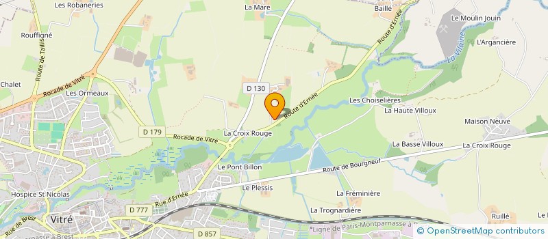 localisation de l'entreprise MONSIEUR DANIEL BIENNE  RENNES