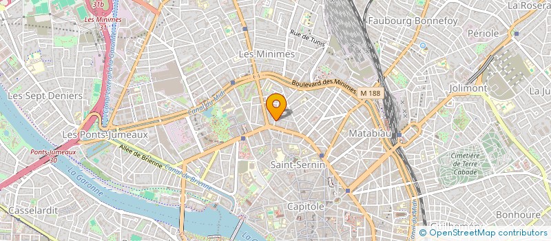 localisation de l'entreprise MONSIEUR DANIEL BILA à TOULOUSE