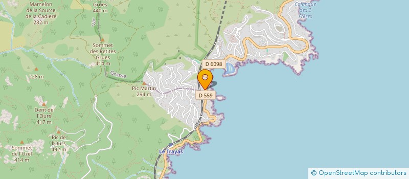 localisation de l'entreprise MONSIEUR DANIEL BINETRUY  THEOULE-SUR-MER