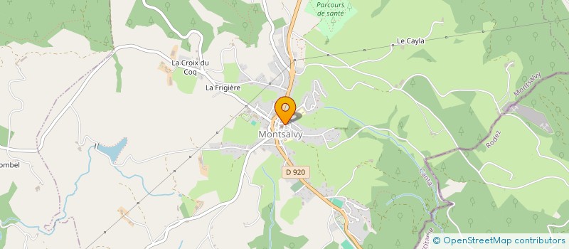 localisation de l'entreprise MONSIEUR DANIEL BIOULAC à MONTSALVY