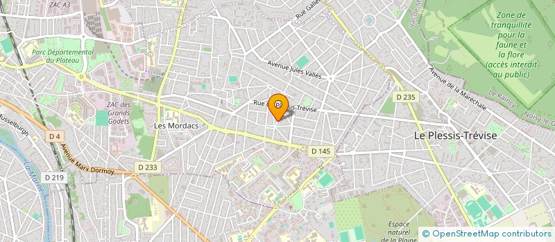 localisation de l'entreprise MONSIEUR DANIEL BITEMO  CHAMPIGNY-SUR-MARNE