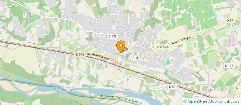 localisation de l'entreprise MONSIEUR DANIEL BIZART  LAURIS