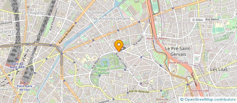 localisation de l'entreprise MONSIEUR DANIEL BJOERK  PARIS