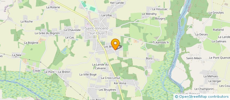 localisation de l'entreprise MONSIEUR DANIEL BLAIN à SAINT-GORGON