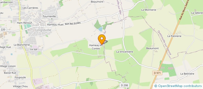 localisation de l'entreprise MONSIEUR DANIEL BLAIZOT à QUETTREVILLE-SUR-SIENNE