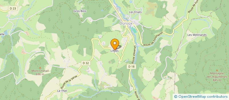 localisation de l'entreprise MONSIEUR DANIEL BLANC  DEUX-GROSNES