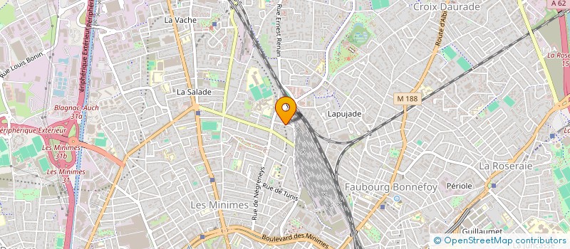localisation de l'entreprise MONSIEUR DANIEL BLANC à TOULOUSE