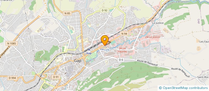 localisation de l'entreprise MONSIEUR DANIEL BLANC-GRAS  GAP