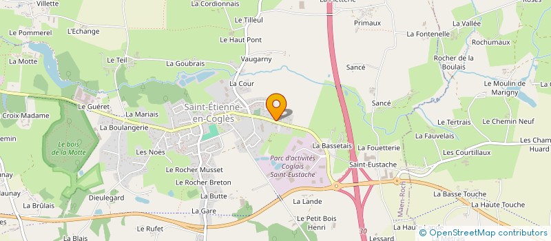 localisation de l'entreprise MONSIEUR DANIEL BLANCHET  MAEN ROCH