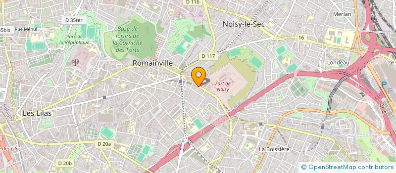 localisation de l'entreprise MONSIEUR DANIEL BLANCO ROJAS à ROMAINVILLE