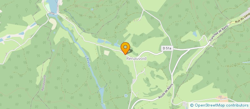 localisation de l'entreprise MONSIEUR DANIEL BLAUDEZ  RENAUVOID