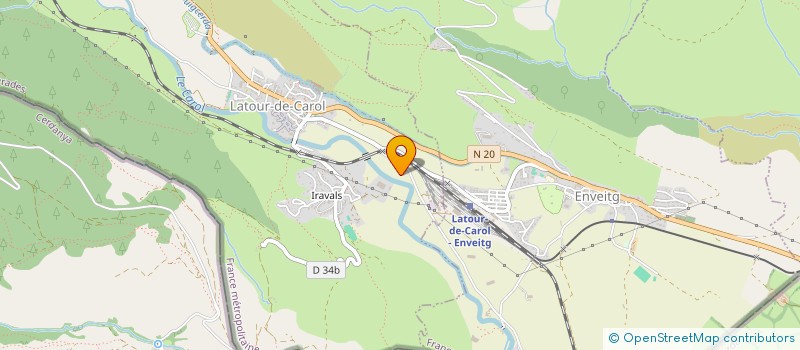 localisation de l'entreprise MONSIEUR DANIEL BLAY ARTAL  LATOUR-DE-CAROL