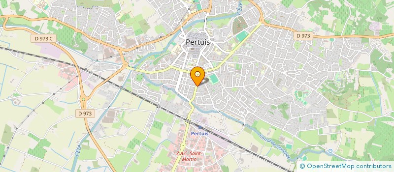 localisation de l'entreprise MONSIEUR DANIEL BLAYER  PERTUIS