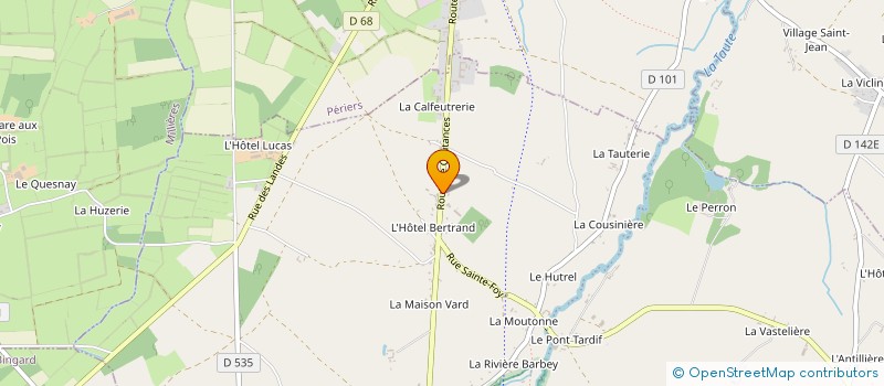 localisation de l'entreprise MONSIEUR DANIEL BLESTEL à SAINT-SAUVEUR-VILLAGES