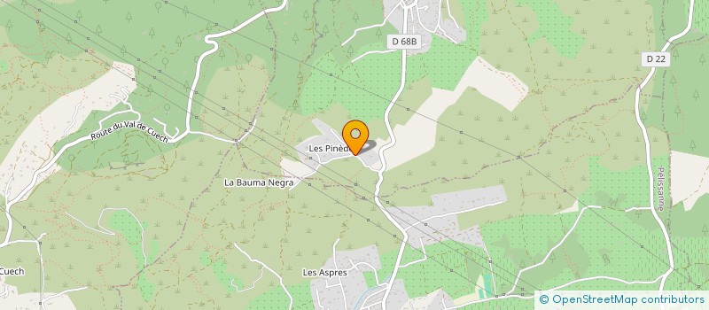 localisation de l'entreprise MONSIEUR DANIEL BOCCA  AURONS