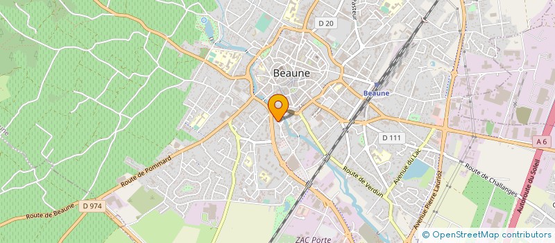 localisation de l'entreprise MONSIEUR DANIEL BOILLEREAUX à BEAUNE