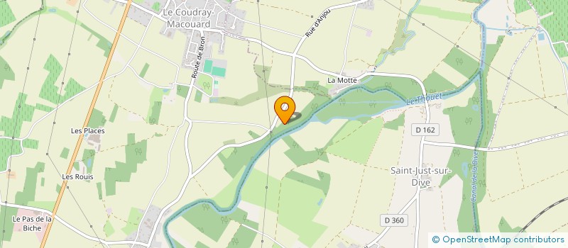 localisation de l'entreprise MONSIEUR DANIEL BOISSEAU  MONTREUIL BELLAY