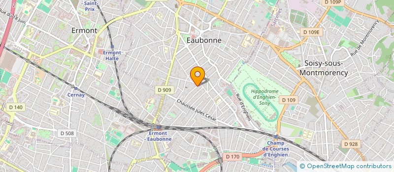 localisation de l'entreprise MONSIEUR DANIEL BOISSICAT à EAUBONNE