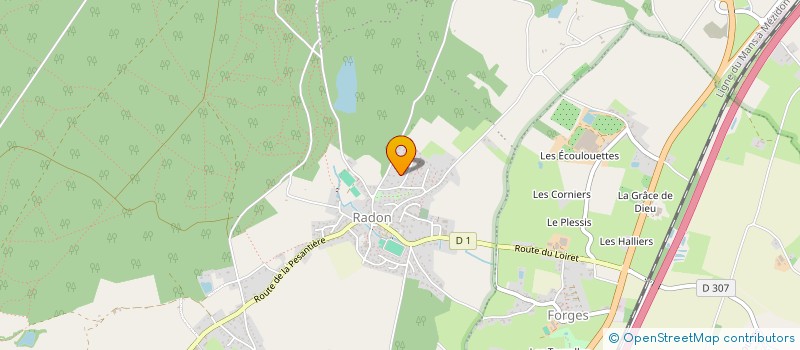 localisation de l'entreprise MONSIEUR DANIEL BOISSIER à ECOUVES