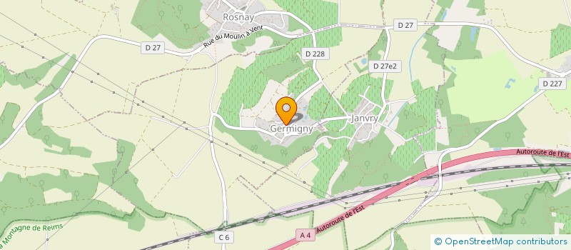 localisation de l'entreprise MONSIEUR DANIEL BOLAND à GERMIGNY