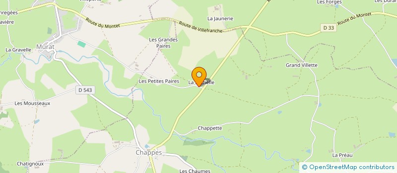 localisation de l'entreprise MONSIEUR DANIEL BONA  SAZERET