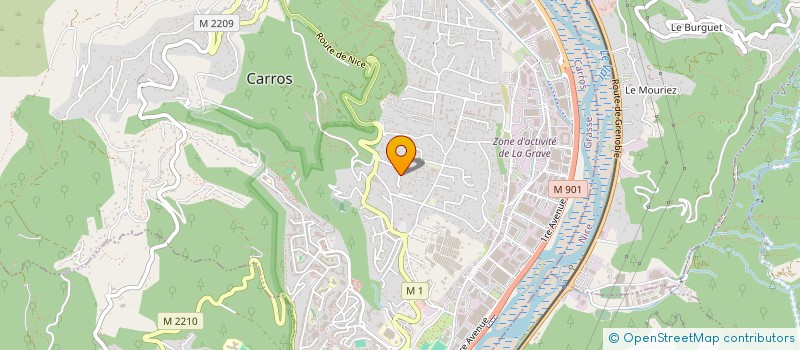 localisation de l'entreprise MONSIEUR DANIEL BONDIL à CARROS
