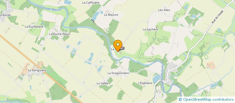 localisation de l'entreprise MONSIEUR DANIEL BONNET à MONTAIGU-VENDEE