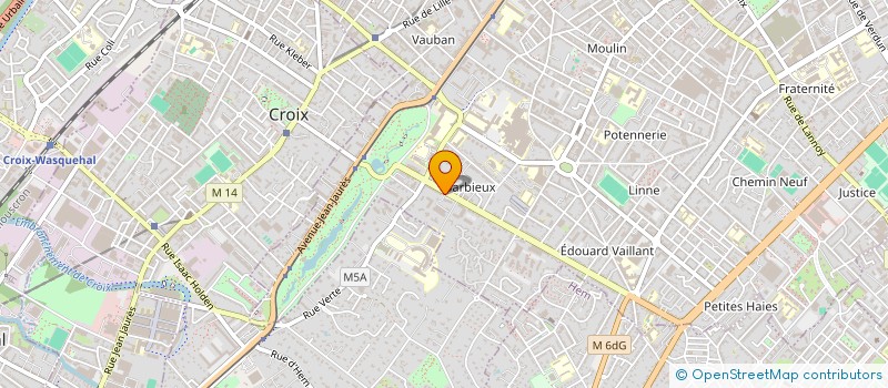 localisation de l'entreprise MONSIEUR DANIEL BONTE à ROUBAIX