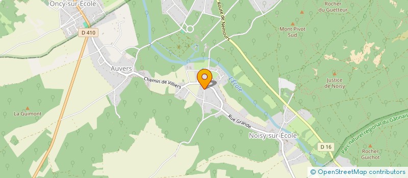 localisation de l'entreprise MONSIEUR DANIEL BORASINO  NOISY-SUR-ECOLE