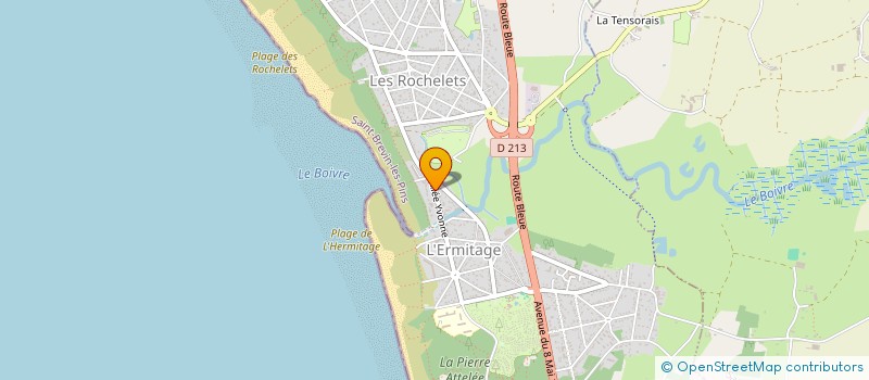 localisation de l'entreprise MONSIEUR DANIEL BORDAS à SAINT-BREVIN-LES-PINS