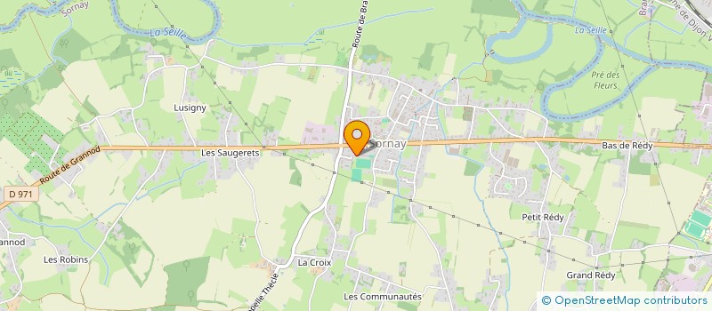 localisation de l'entreprise MONSIEUR DANIEL BOREL  SORNAY