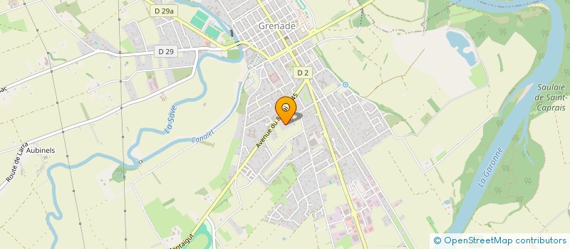 localisation de l'entreprise MONSIEUR DANIEL BOSC à GRENADE SUR GARONNE