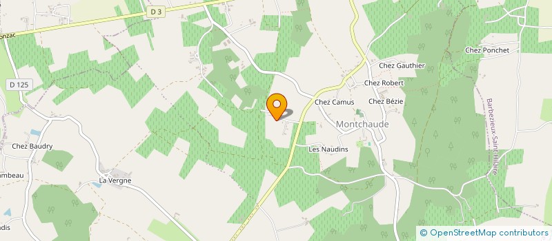 localisation de l'entreprise MONSIEUR DANIEL BOUCHEREAU à MONTMERAC