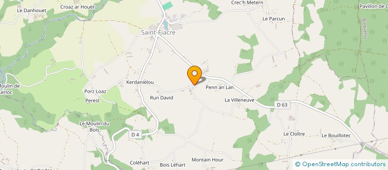 localisation de l'entreprise MONSIEUR DANIEL BOUDER à SAINT-FIACRE