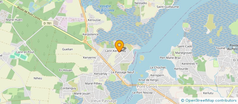 localisation de l'entreprise MONSIEUR DANIEL BOUDINEAU à PLOUHINEC