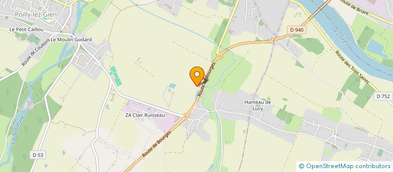 localisation de l'entreprise MONSIEUR DANIEL BOUITIER à POILLY-LEZ-GIEN
