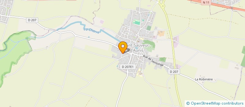 localisation de l'entreprise MONSIEUR DANIEL BOUJU  VERINES