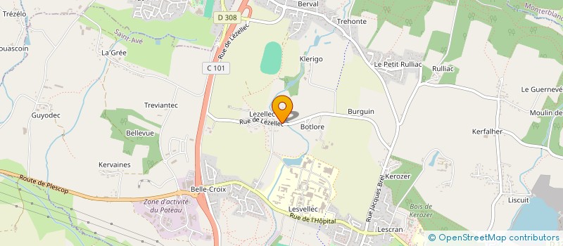 localisation de l'entreprise MONSIEUR DANIEL BOULAIS  SAINT-AVE