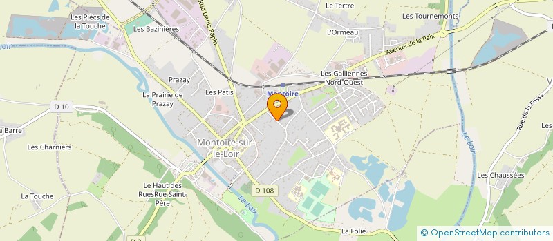 localisation de l'entreprise MONSIEUR DANIEL BOULAY à MONTOIRE-SUR-LE-LOIR