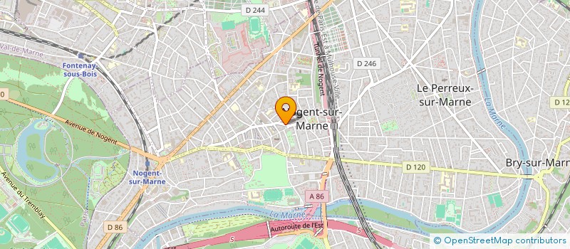 localisation de l'entreprise MONSIEUR DANIEL BOULET à NOGENT-SUR-MARNE