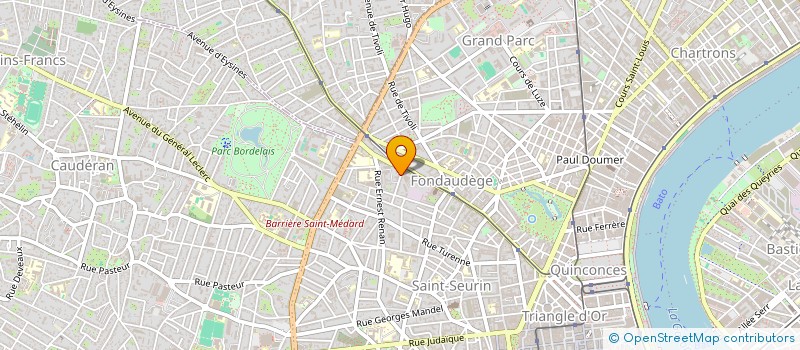 localisation de l'entreprise MONSIEUR DANIEL BOULIER à BORDEAUX