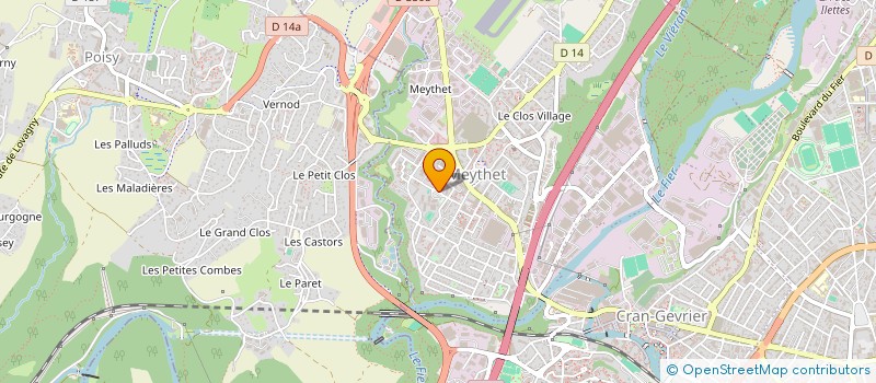 localisation de l'entreprise MONSIEUR DANIEL BOUNNHANGTHAVONE  ANNECY