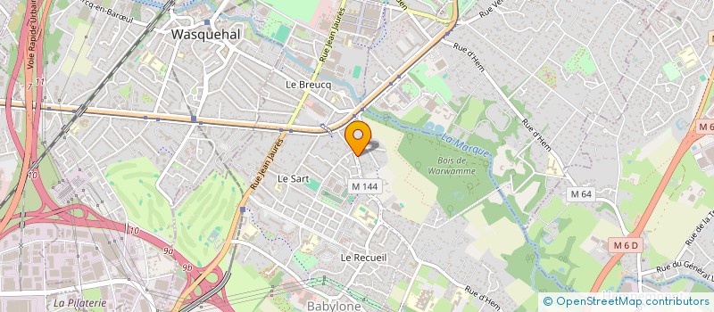 localisation de l'entreprise MONSIEUR DANIEL BOUR à VILLENEUVE-D'ASCQ