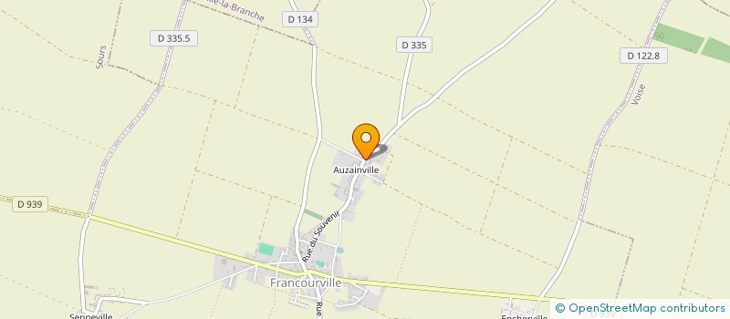 localisation de l'entreprise MONSIEUR DANIEL BOURGEOIS à FRANCOURVILLE