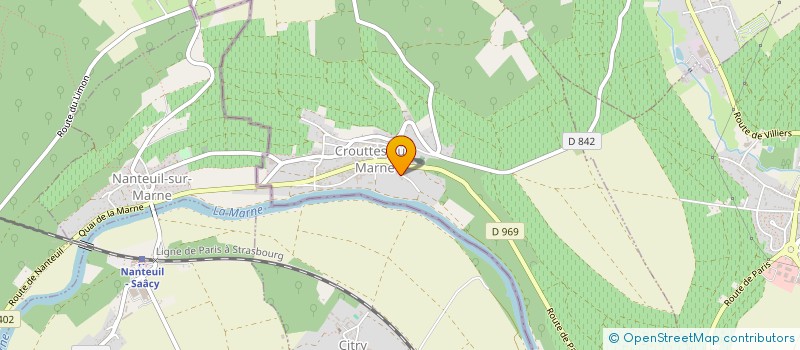 localisation de l'entreprise MONSIEUR DANIEL BOURGEOIS à CROUTTES-SUR-MARNE