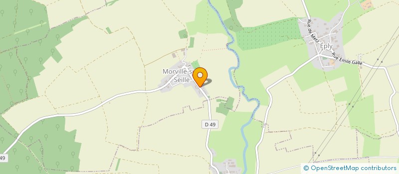 localisation de l'entreprise MONSIEUR DANIEL BOURGUIGNON  MORVILLE-SUR-SEILLE