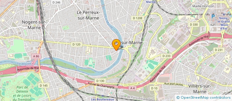 localisation de l'entreprise MONSIEUR DANIEL BOUTANG à LE PERREUX-SUR-MARNE