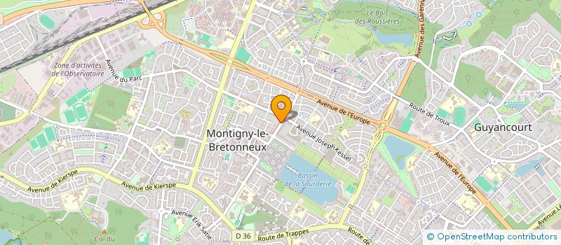 localisation de l'entreprise MONSIEUR DANIEL BOUTELOUP à MONTIGNY-LE-BRETONNEUX